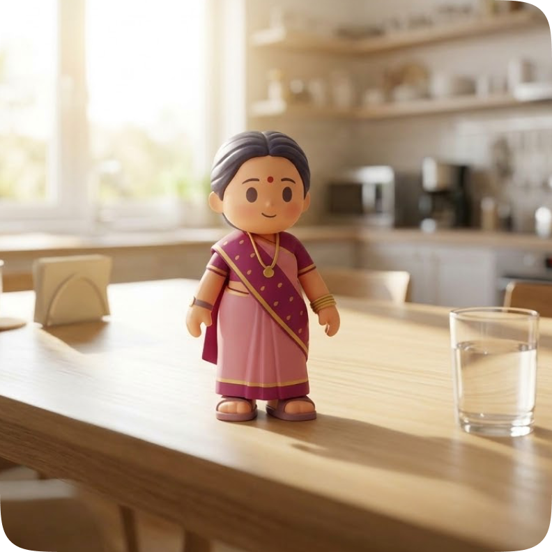Solo Bommalu figurine