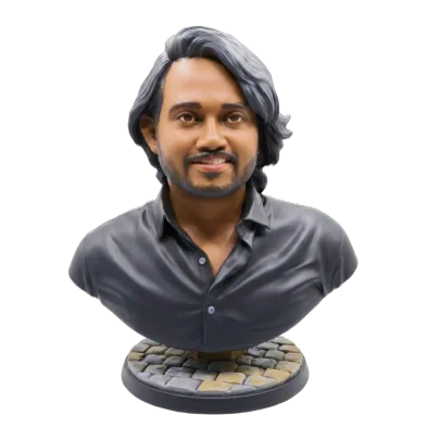 Bust Statue — 3D printed by Vindé Works