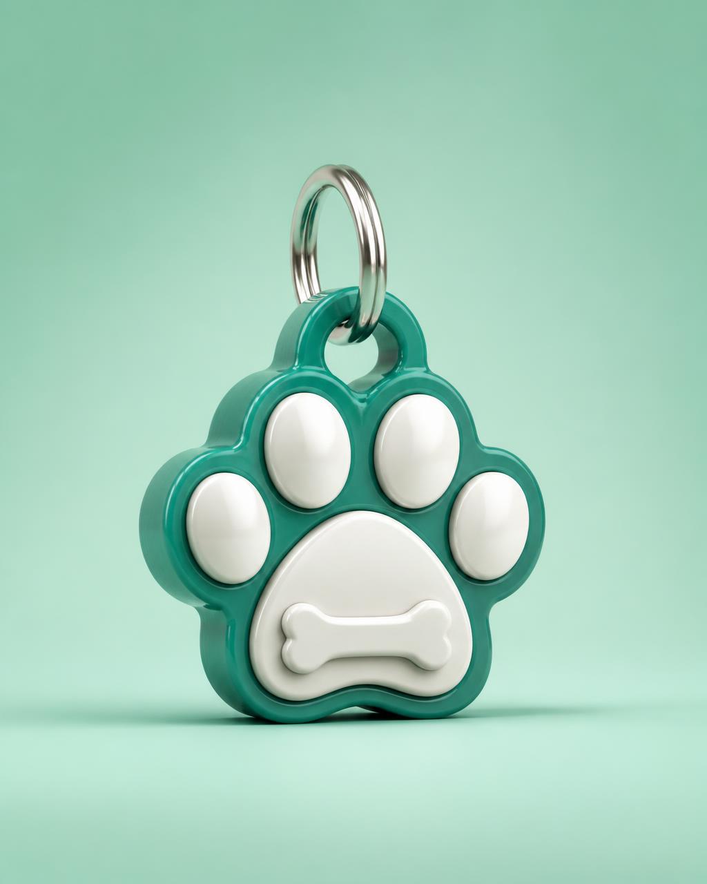 Collar Tag — 3D printed by Vindé Works